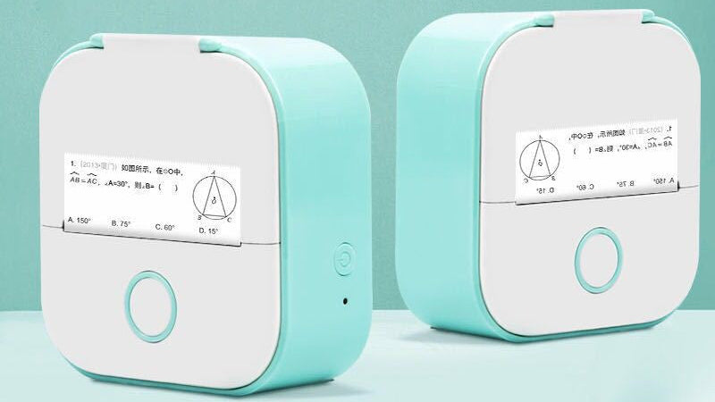 Portable Mini Thermal Label Printer Home Photo Printer Student Wrong Question Printer Bluetooth-compatible Mini Label Printer Price Tag